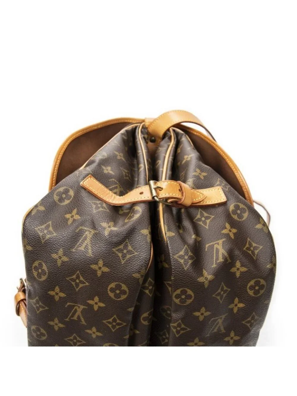 Louis Vuitton Saumur Brown Monogram Canvas - Picture 7 of 10